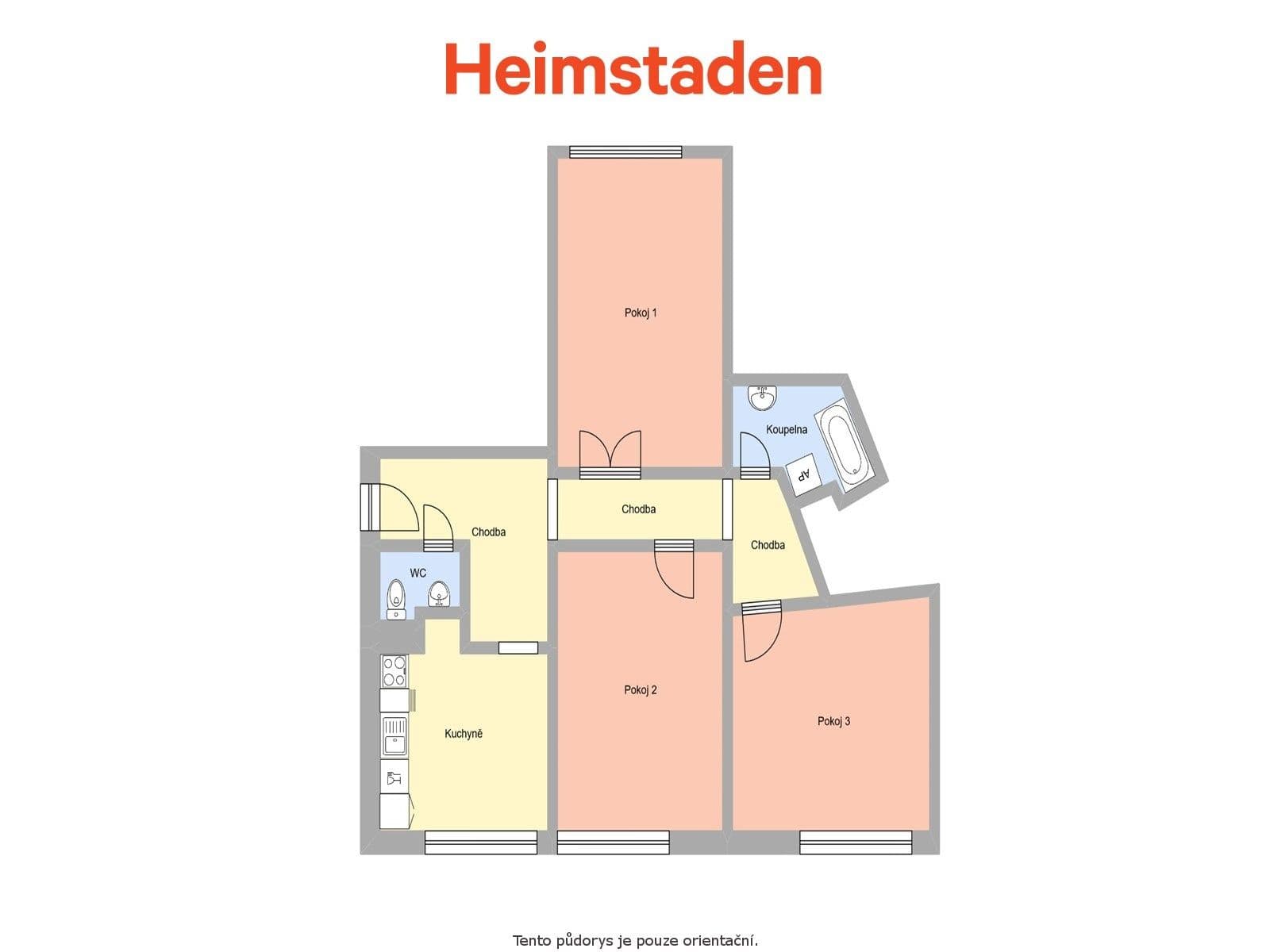 Pronájem bytu 3+1 77 m², Anenská, Frýdek-Místek, Moravskoslezský kraj Pronájem bytu 3+1 77 m², Anenská, Frýdek-Místek, Moravskoslezský kraj
