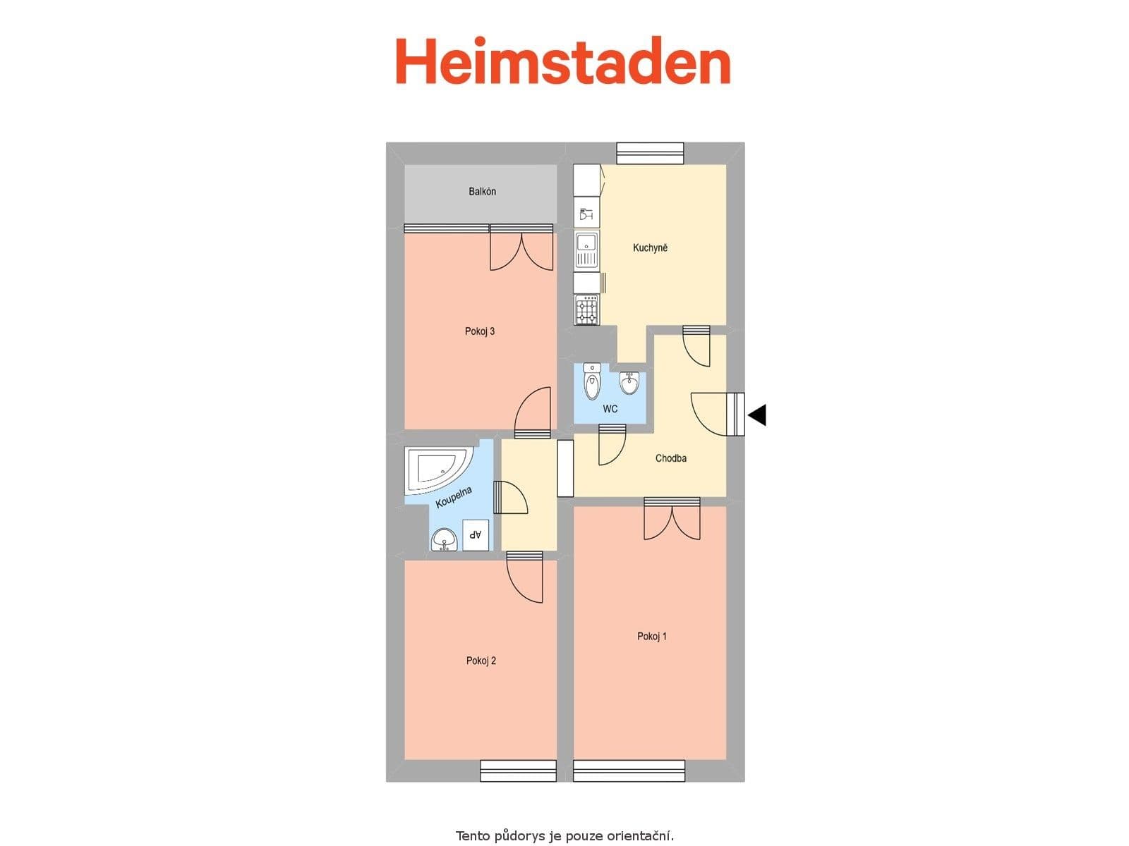 Pronájem bytu 3+1 73 m², Československé armády, Frýdek-Místek, Moravskoslezský kraj Pronájem bytu 3+1 73 m², Československé armády, Frýdek-Místek, Moravskoslezský kraj