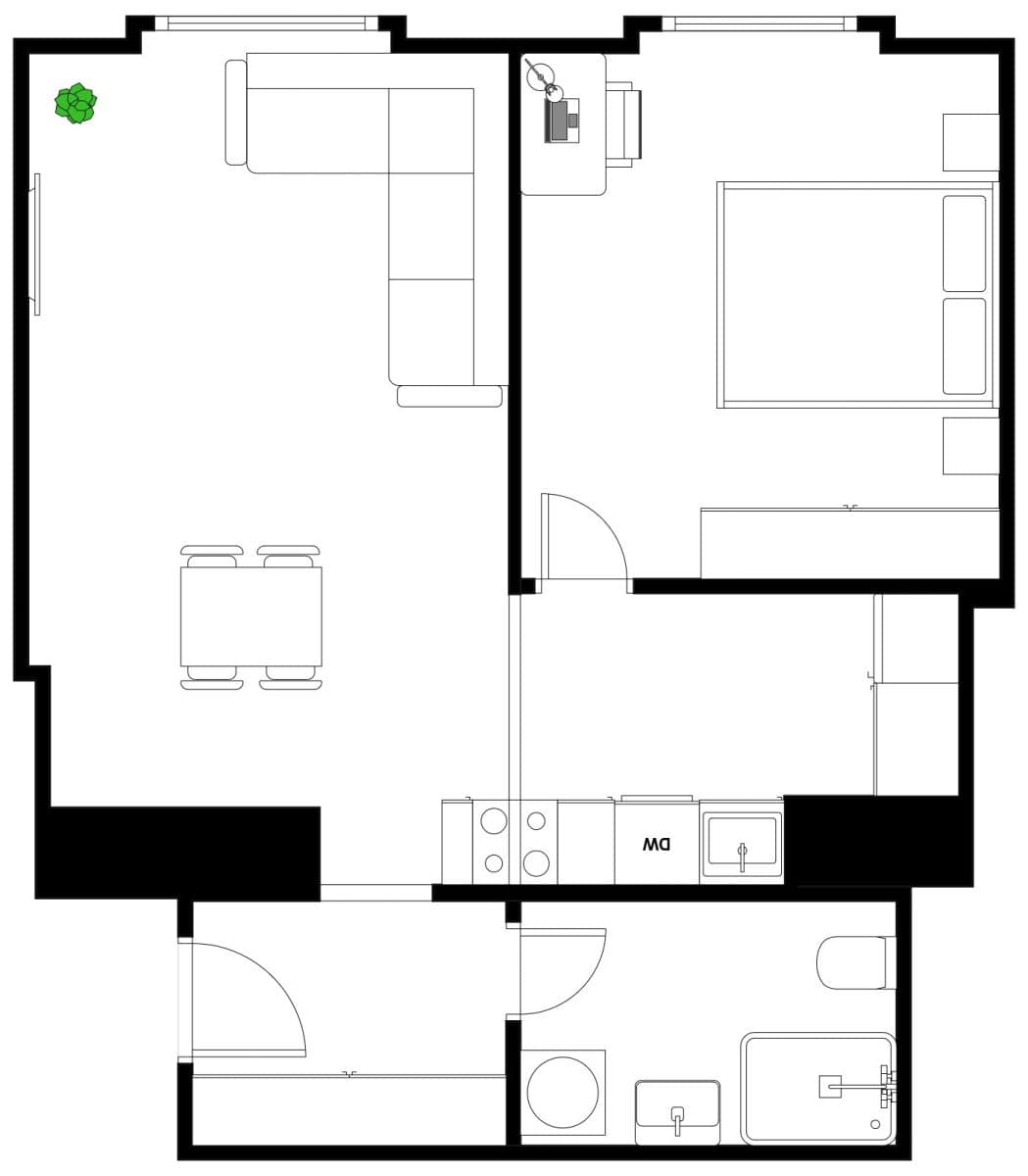 Prodej bytu 2+kk 49 m², Přemyslovská, Praha, Praha Prodej bytu 2+kk 49 m², Přemyslovská, Praha, Praha