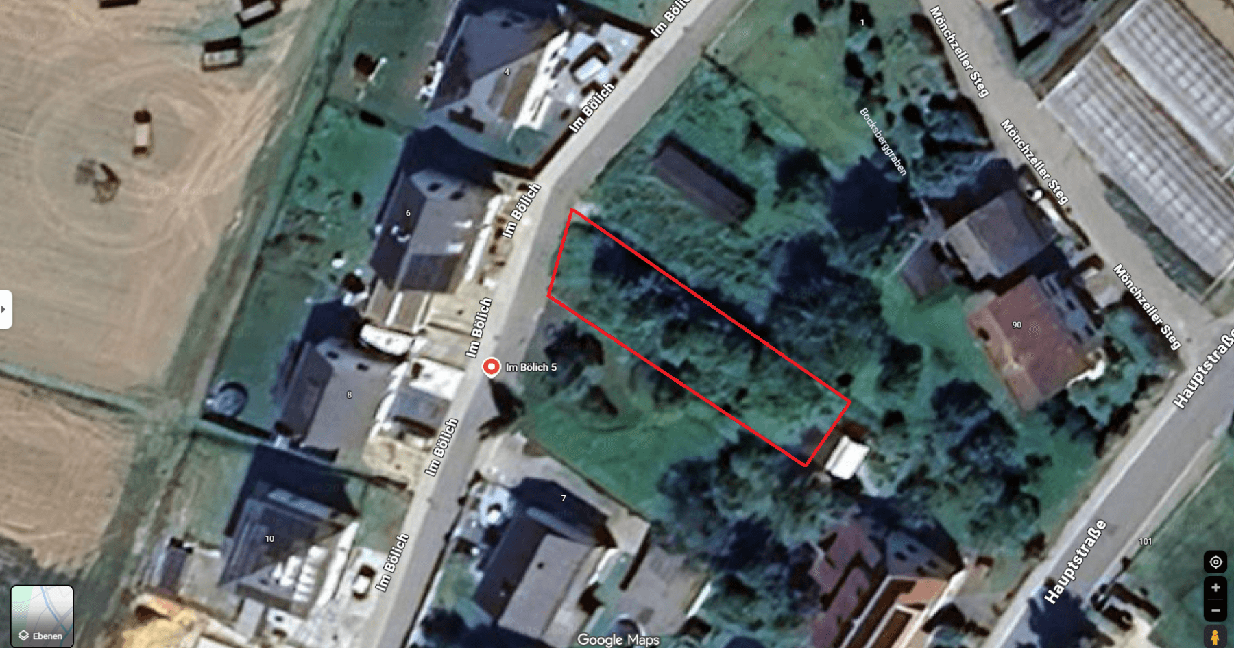 Prodej pozemku 445 m², Im Bölich 5, Spechbach, Bádensko-Württembersko Prodej pozemku 445 m², Im Bölich 5, Spechbach, Bádensko-Württembersko