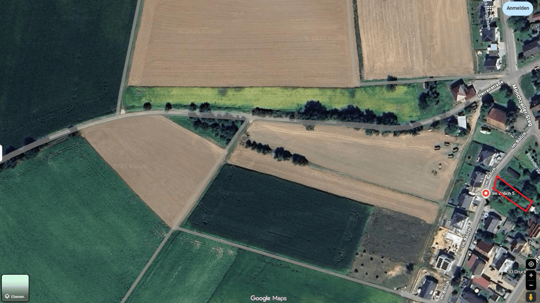 Prodej pozemku 445 m², Im Bölich 5, Spechbach, Bádensko-Württembersko Prodej pozemku 445 m², Im Bölich 5, Spechbach, Bádensko-Württembersko