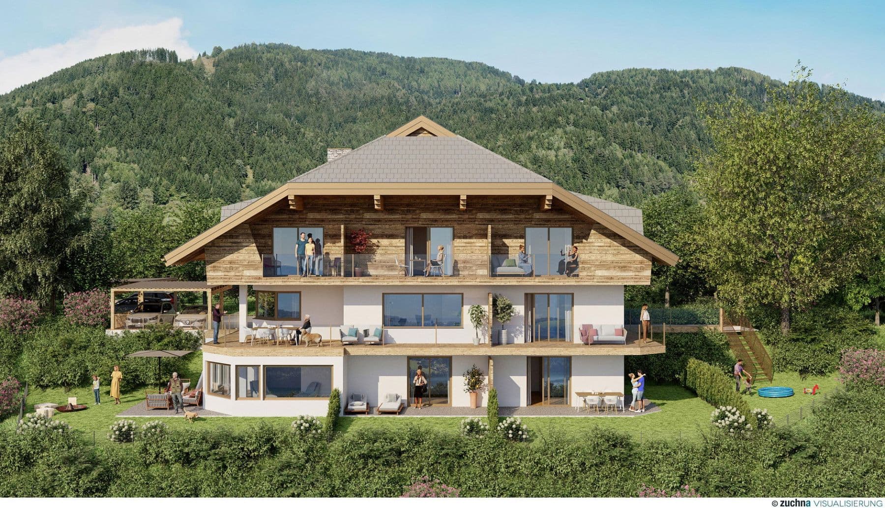 Prodej bytu 2+1 60 m², Millstatt am See, Korutany Prodej bytu 2+1 60 m², Millstatt am See, Korutany