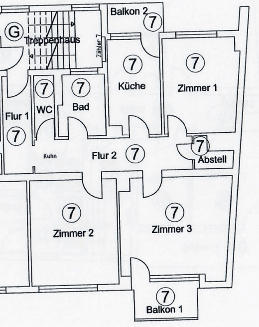 Pronájem bytu 3+1 90 m², Westliche Karl-Friedrich-Straße 150, Pforzheim, Bádensko-Württembersko Pronájem bytu 3+1 90 m², Westliche Karl-Friedrich-Straße 150, Pforzheim, Bádensko-Württembersko