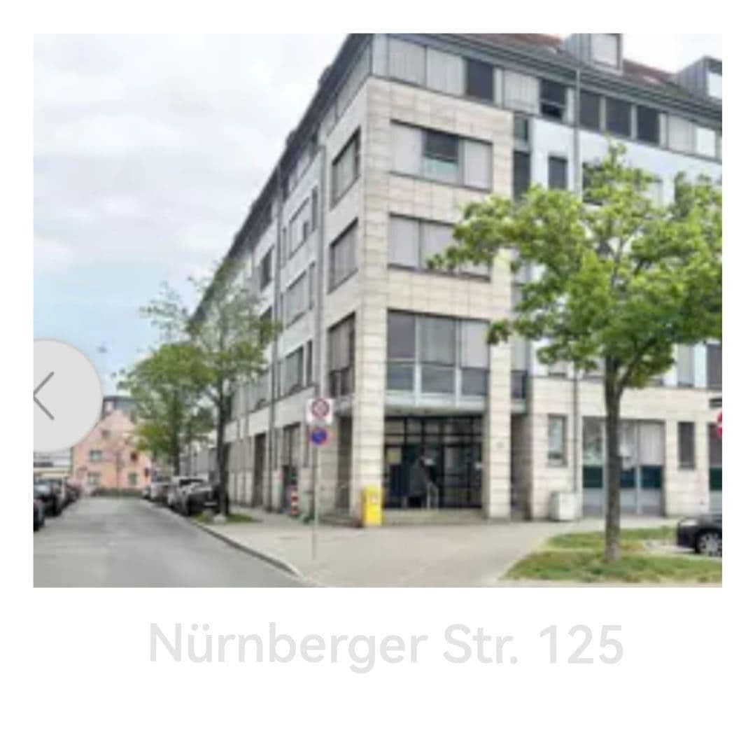 Pronájem bytu 1+1 27 m², Nürnberger Str. 125, Fürth, Bavorsko Pronájem bytu 1+1 27 m², Nürnberger Str. 125, Fürth, Bavorsko