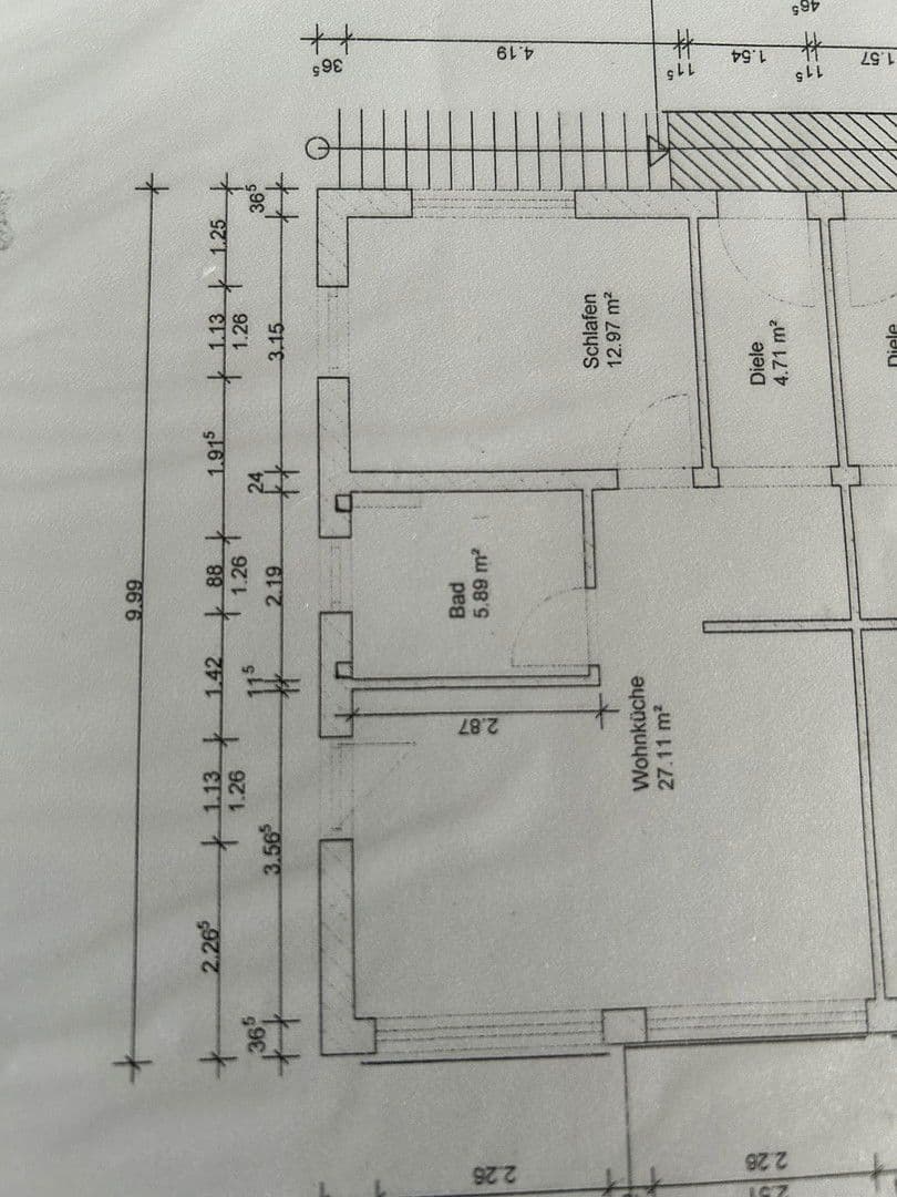 Pronájem bytu 2+1 60 m², Eggenfelden, Bavorsko Pronájem bytu 2+1 60 m², Eggenfelden, Bavorsko