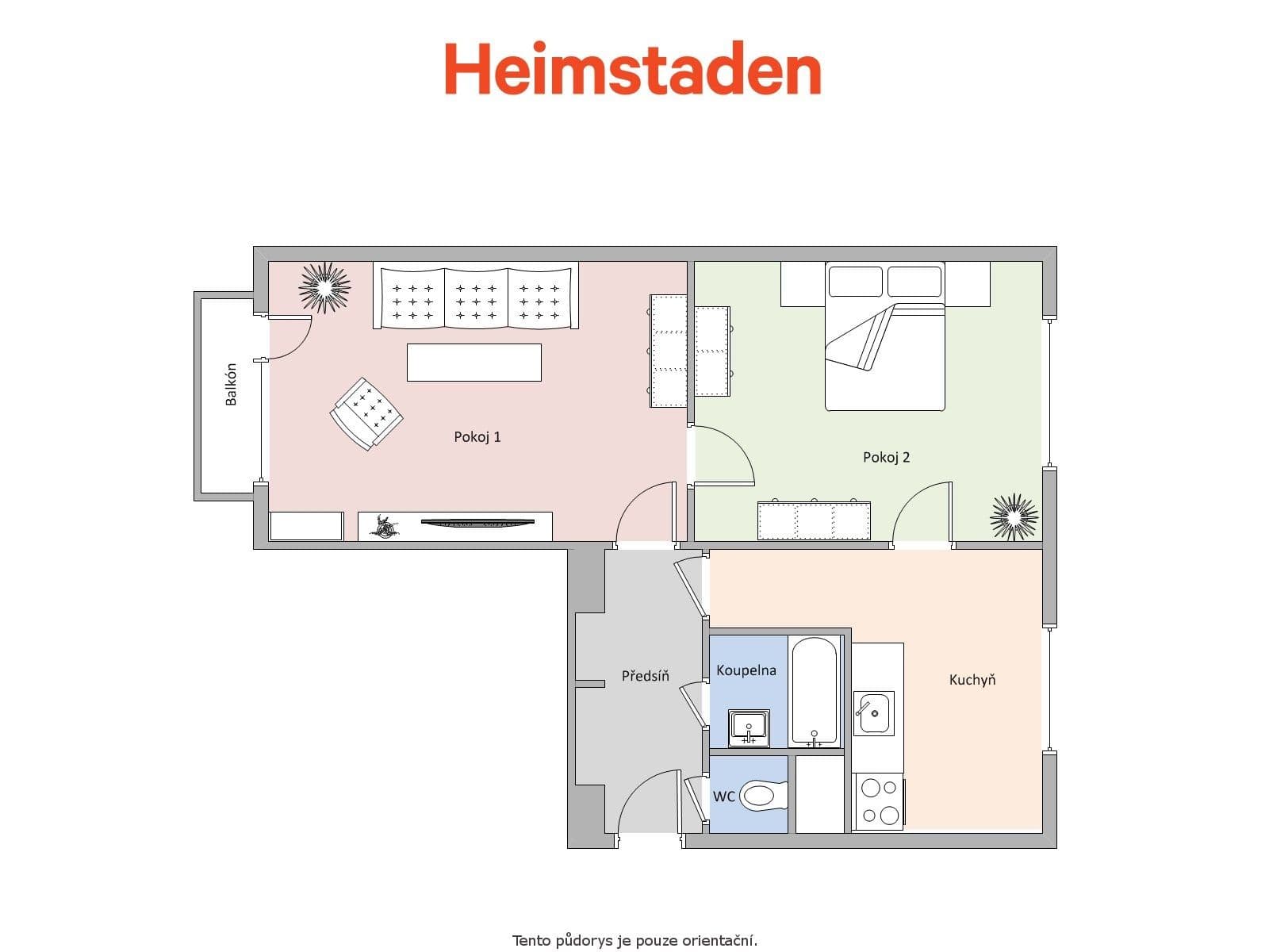Pronájem bytu 2+1 52 m², Klidná, Havířov, Moravskoslezský kraj Pronájem bytu 2+1 52 m², Klidná, Havířov, Moravskoslezský kraj