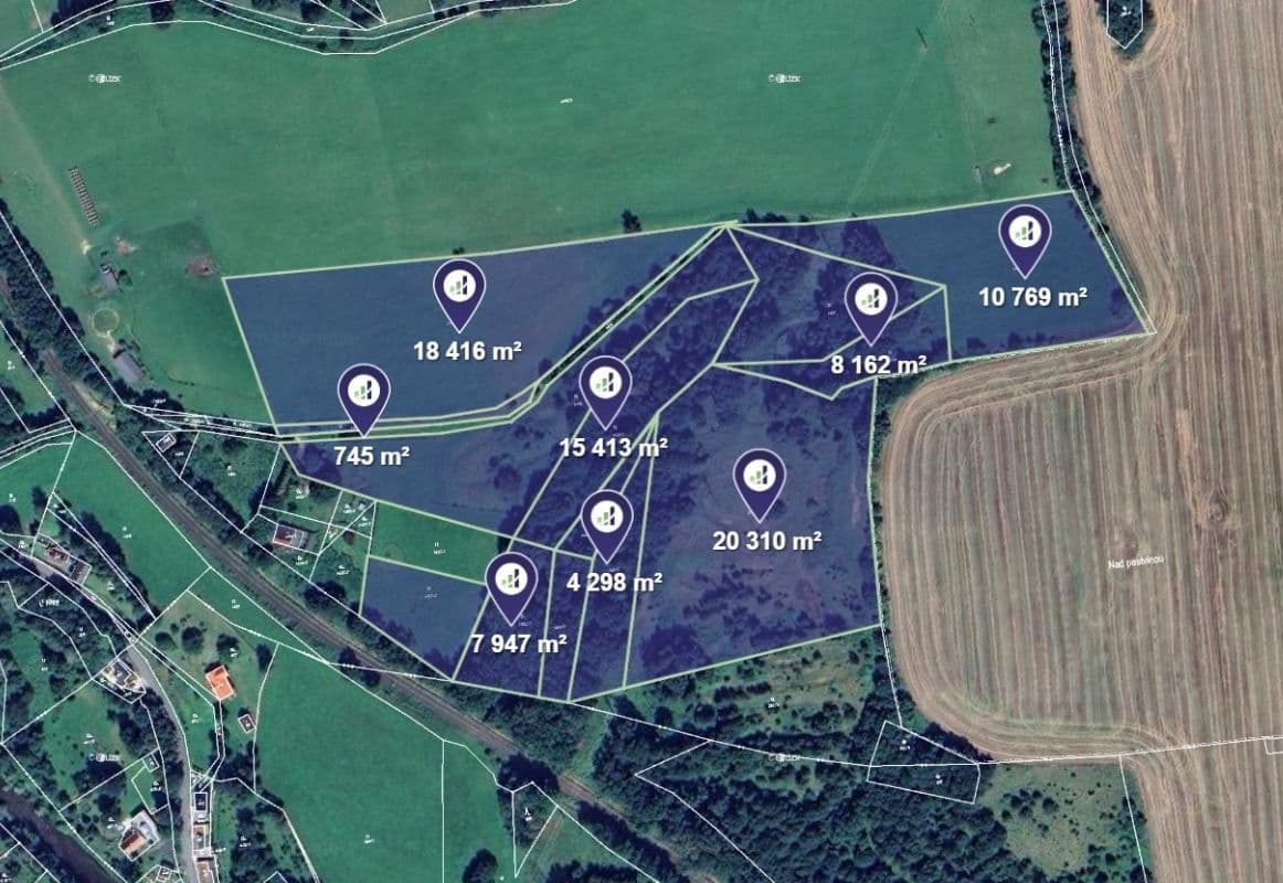 Prodej pozemku 86.060 m², Chotyně, Liberecký kraj Prodej pozemku 86.060 m², Chotyně, Liberecký kraj