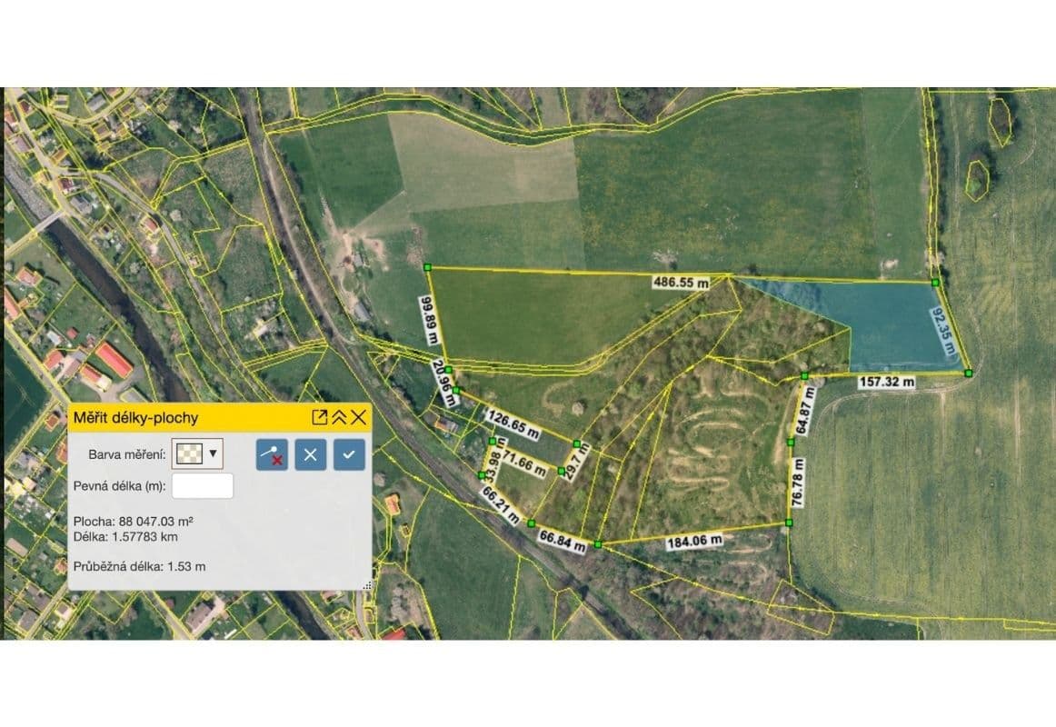 Prodej pozemku 86.060 m², Chotyně, Liberecký kraj Prodej pozemku 86.060 m², Chotyně, Liberecký kraj