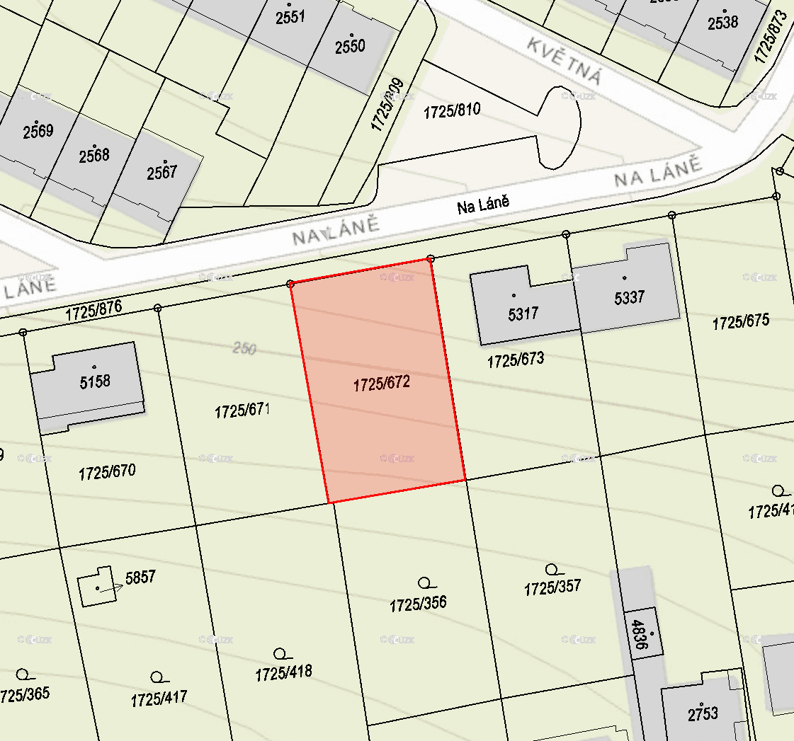 Prodej pozemku 602 m², Uherský Brod, Zlínský kraj Prodej pozemku 602 m², Uherský Brod, Zlínský kraj