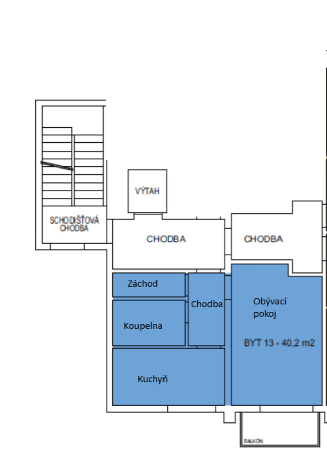 Pronájem bytu 2+kk 40 m², Mládí, Jablonec nad Nisou, Liberecký kraj Pronájem bytu 2+kk 40 m², Mládí, Jablonec nad Nisou, Liberecký kraj