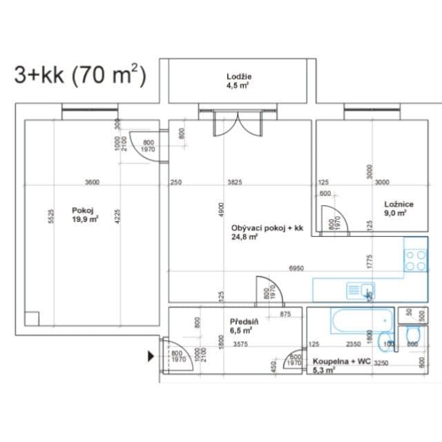 Prodej bytu 3+kk 66 m², Okružní, Vestec, Středočeský kraj Prodej bytu 3+kk 66 m², Okružní, Vestec, Středočeský kraj