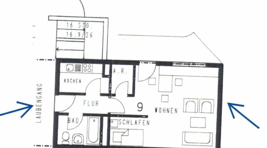 Pronájem bytu 1+1 47 m², Schützenstraße 3, Geislingen an der Steige, Bádensko-Württembersko Pronájem bytu 1+1 47 m², Schützenstraße 3, Geislingen an der Steige, Bádensko-Württembersko