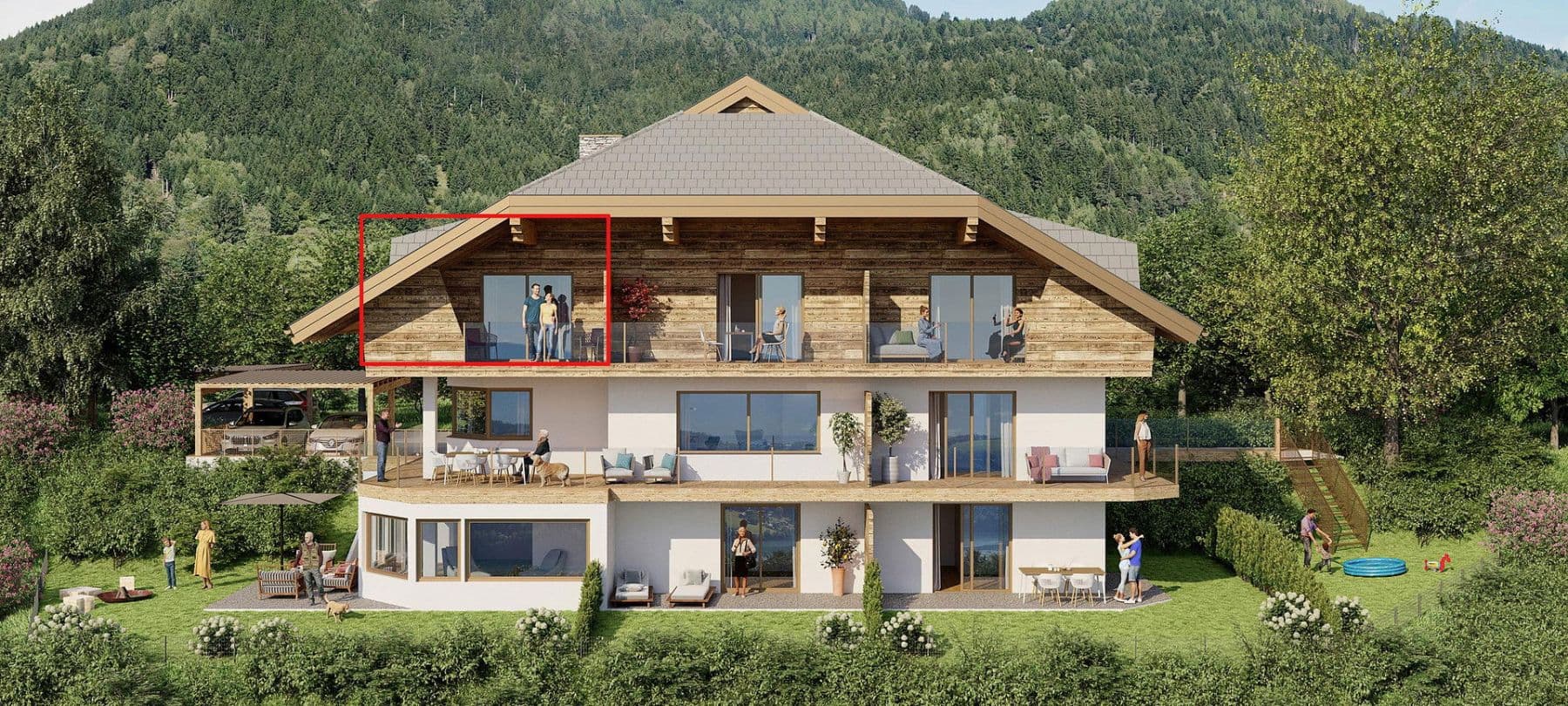 Prodej bytu 2+1 50 m², Millstatt am See, Korutany Prodej bytu 2+1 50 m², Millstatt am See, Korutany