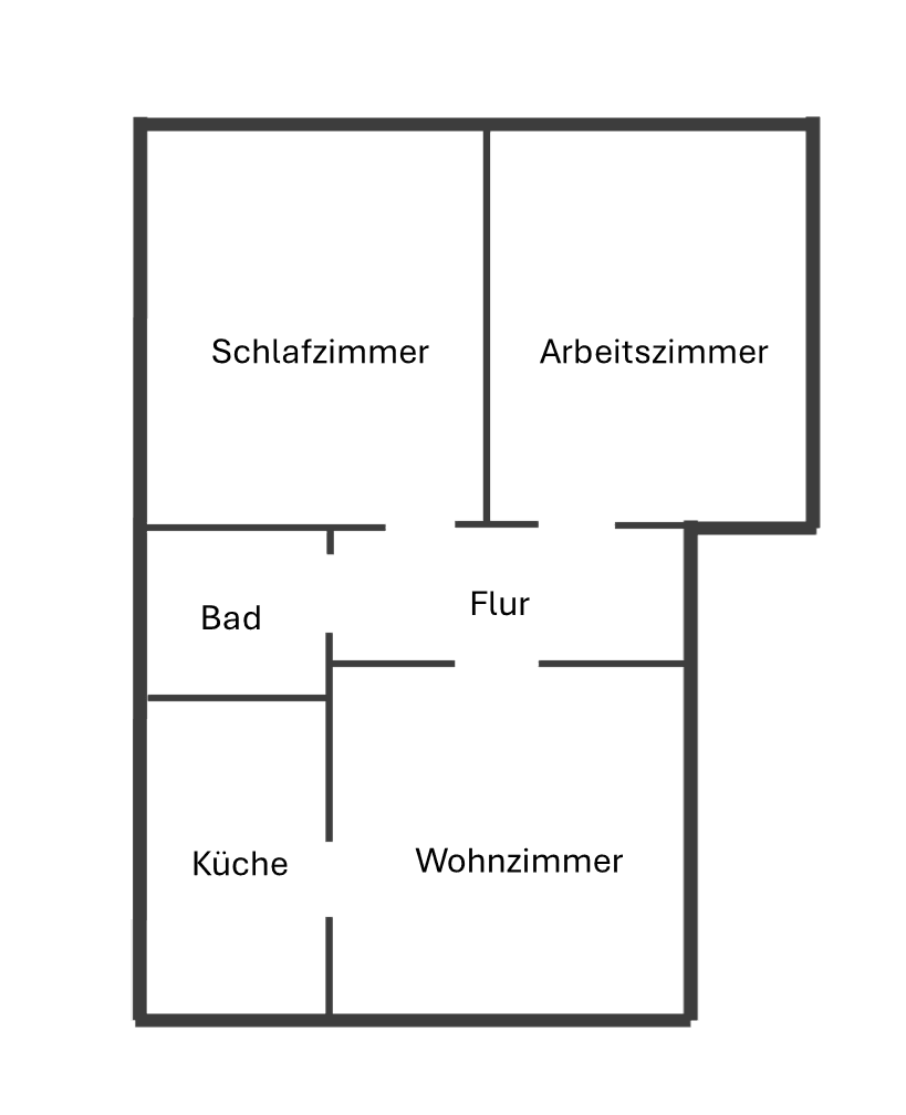 Pronájem bytu 3+1 60 m², Lüneburger Str. 31, Essen, Severní Porýní-Vestfálsko Pronájem bytu 3+1 60 m², Lüneburger Str. 31, Essen, Severní Porýní-Vestfálsko