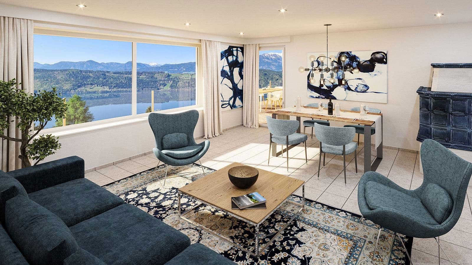 Prodej bytu 2+1 55 m², Millstatt am See, Korutany Prodej bytu 2+1 55 m², Millstatt am See, Korutany