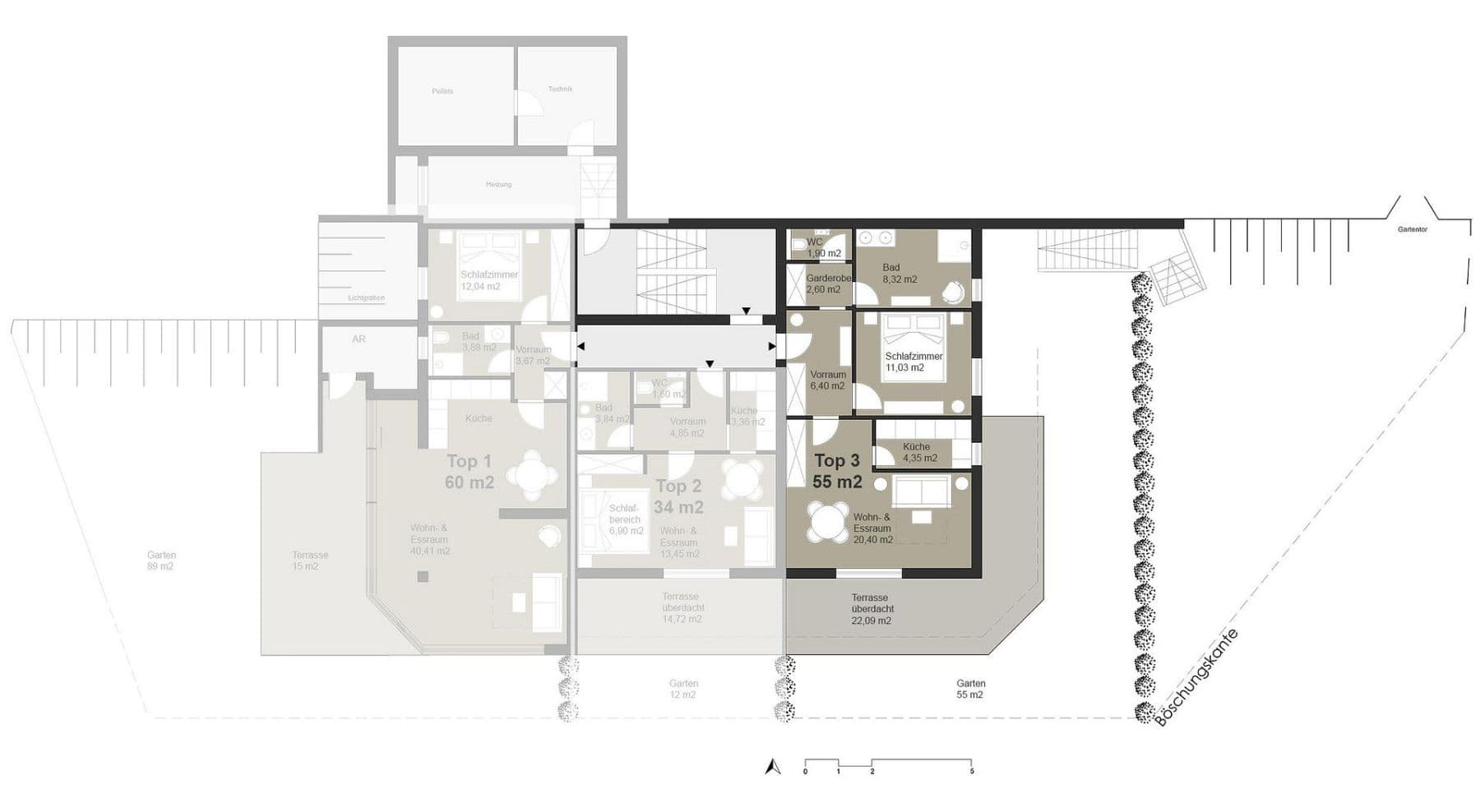 Prodej bytu 2+1 55 m², Millstatt am See, Korutany Prodej bytu 2+1 55 m², Millstatt am See, Korutany