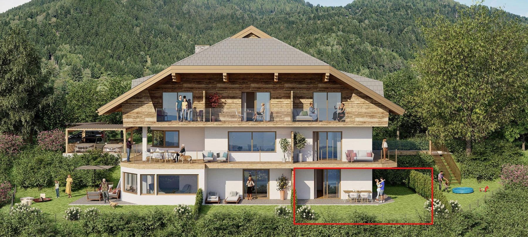 Prodej bytu 2+1 55 m², Millstatt am See, Korutany Prodej bytu 2+1 55 m², Millstatt am See, Korutany
