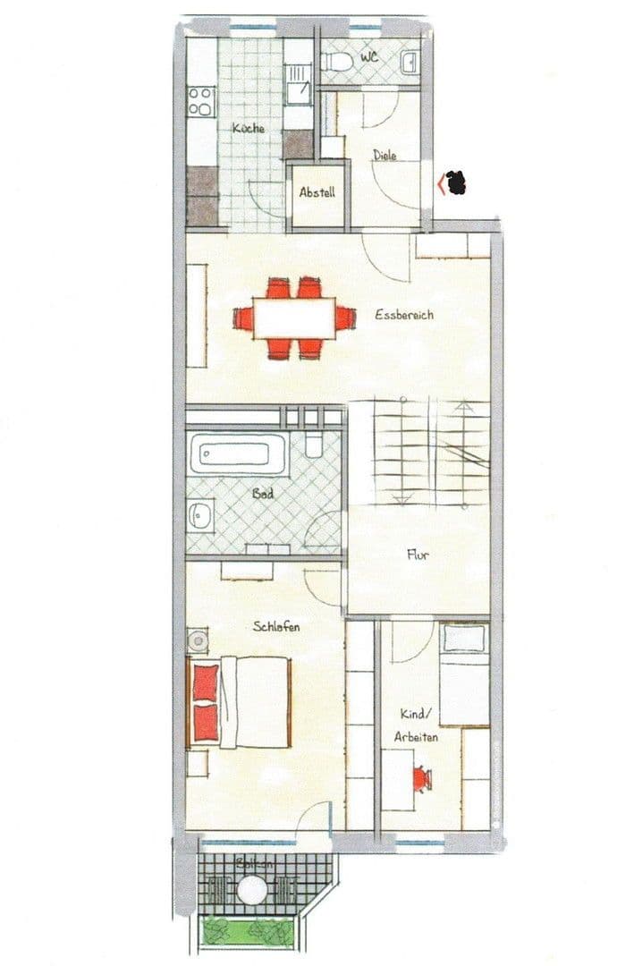 Prodej bytu 3+kk 117 m², Düsseldorf, Severní Porýní-Vestfálsko Prodej bytu 3+kk 117 m², Düsseldorf, Severní Porýní-Vestfálsko