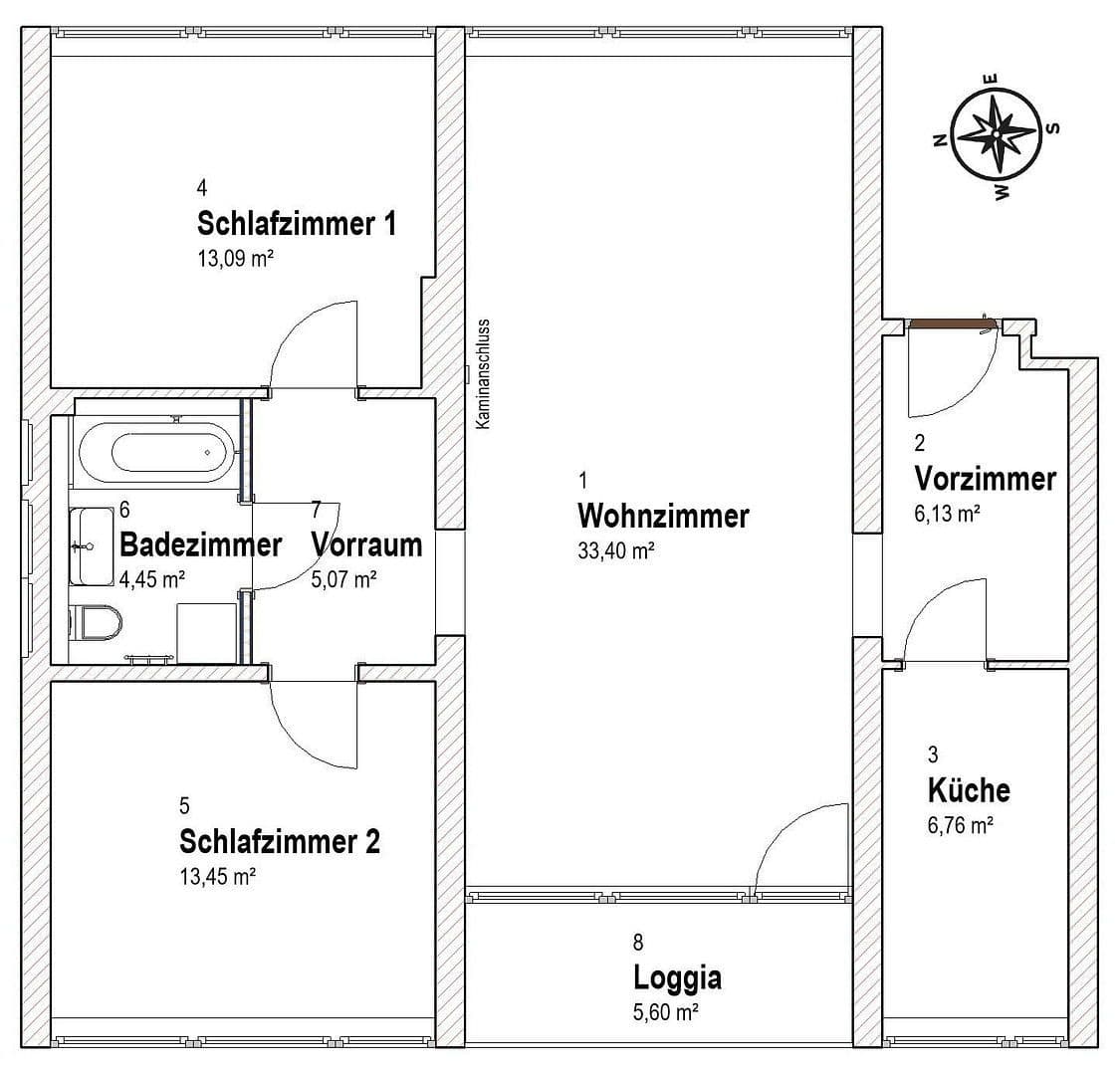 Prodej bytu 3+1 88 m², Erlaufstraße 23, Maria Enzersdorf, Dolní Rakousko Prodej bytu 3+1 88 m², Erlaufstraße 23, Maria Enzersdorf, Dolní Rakousko