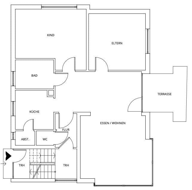 Pronájem bytu 3+1 92 m², Fliederstr. 1a, Rheinstetten, Bádensko-Württembersko Pronájem bytu 3+1 92 m², Fliederstr. 1a, Rheinstetten, Bádensko-Württembersko