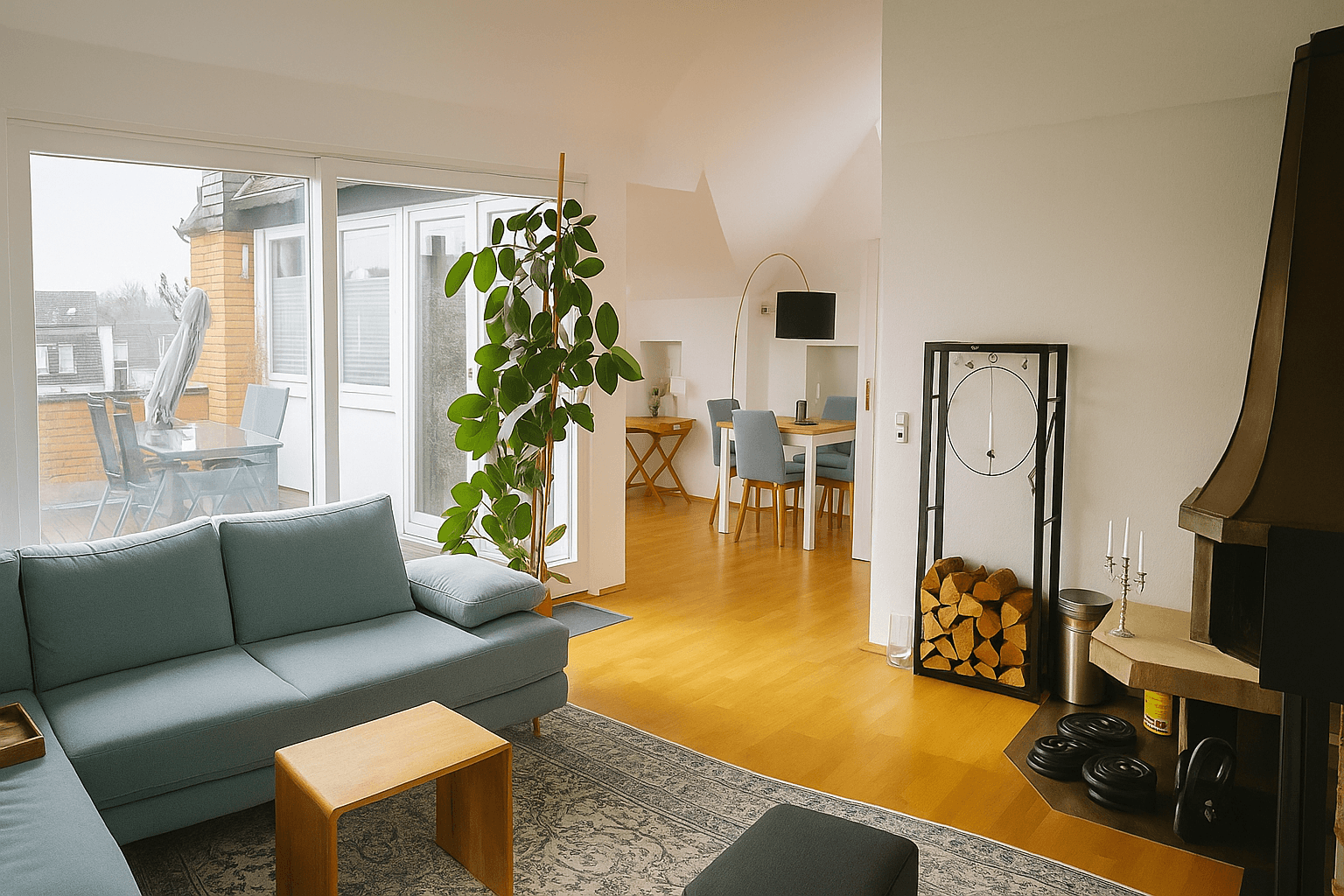 Pronájem bytu 2+1 64 m², Düsseldorf, Severní Porýní-Vestfálsko Pronájem bytu 2+1 64 m², Düsseldorf, Severní Porýní-Vestfálsko