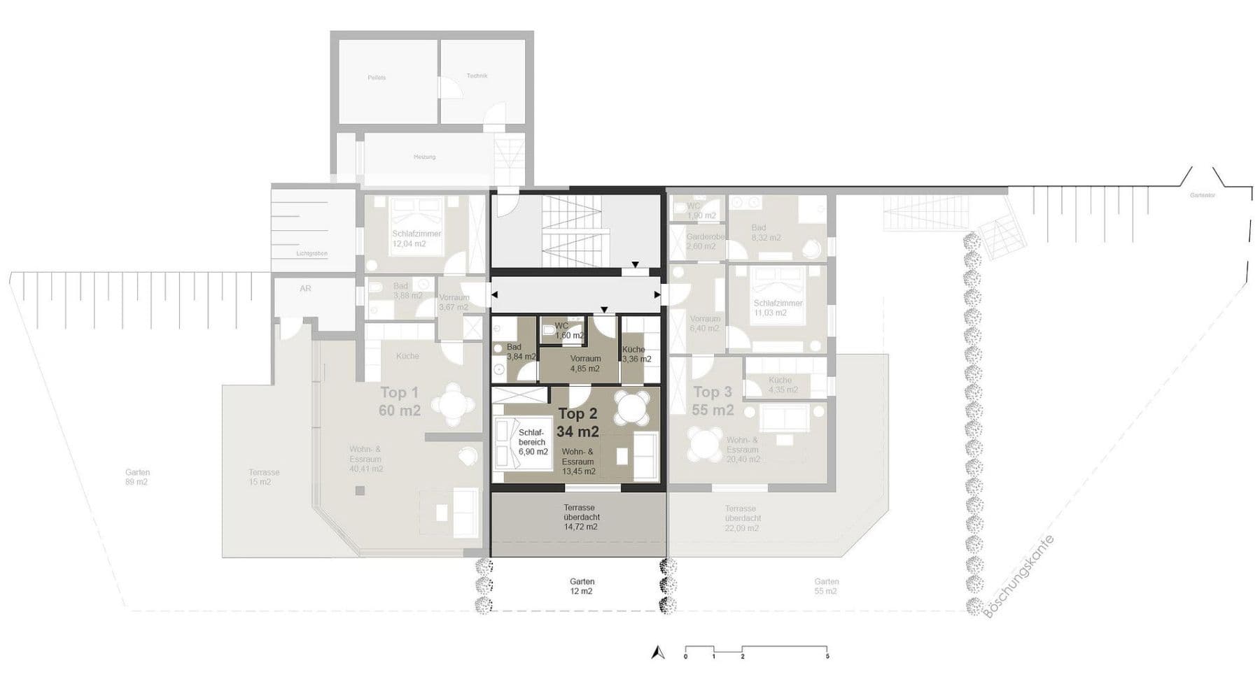 Prodej bytu 1+1 34 m², Millstatt am See, Korutany Prodej bytu 1+1 34 m², Millstatt am See, Korutany