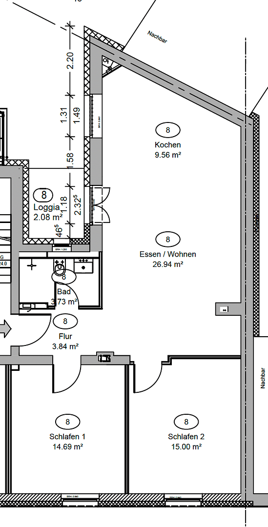 Prodej bytu 3+1 76 m², Düsseldorf, Severní Porýní-Vestfálsko Prodej bytu 3+1 76 m², Düsseldorf, Severní Porýní-Vestfálsko