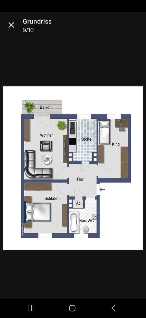 Pronájem bytu 3+1 66 m², Erbsenlachen 36, Villingen-Schwenningen, Bádensko-Württembersko Pronájem bytu 3+1 66 m², Erbsenlachen 36, Villingen-Schwenningen, Bádensko-Württembersko