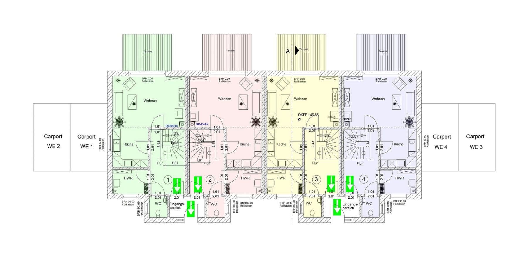 Pronájem domu 120 m², pozemek 320 m², Hornstorf, Mecklenburg-Vorpommern Pronájem domu 120 m², pozemek 320 m², Hornstorf, Mecklenburg-Vorpommern
