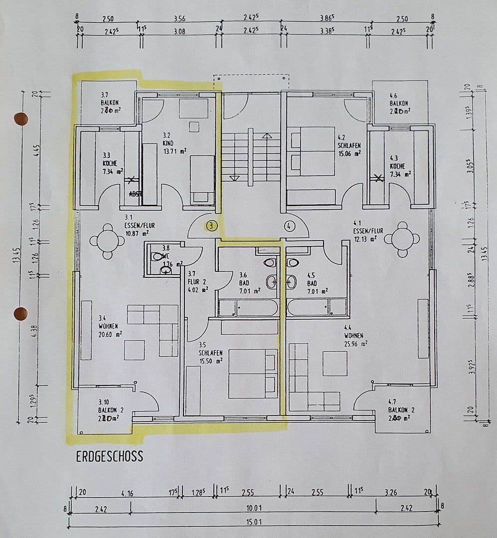 Prodej bytu 3+1 85 m², Albert-Einstein-Straße 13, Leimen, Bádensko-Württembersko Prodej bytu 3+1 85 m², Albert-Einstein-Straße 13, Leimen, Bádensko-Württembersko