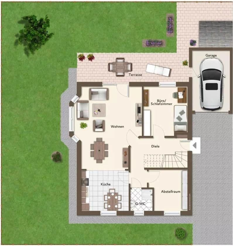 Prodej domu 148 m², pozemek 514 m², Barßel, Dolní Sasko Prodej domu 148 m², pozemek 514 m², Barßel, Dolní Sasko