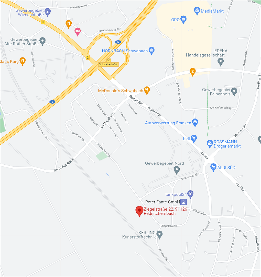 Pronájem kanceláře 174 m², Ziegelstraße 22, Rednitzhembach, Bavorsko Pronájem kanceláře 174 m², Ziegelstraße 22, Rednitzhembach, Bavorsko