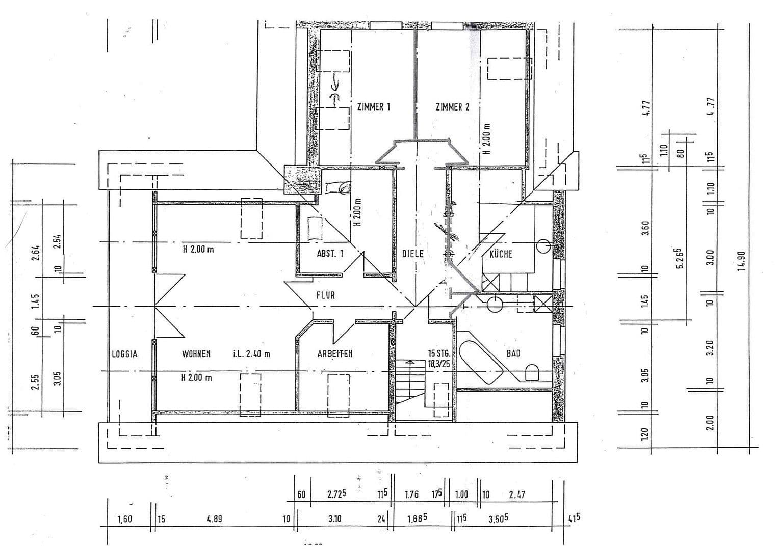 Pronájem bytu 5+1 106 m², Rosdorf, Dolní Sasko Pronájem bytu 5+1 106 m², Rosdorf, Dolní Sasko