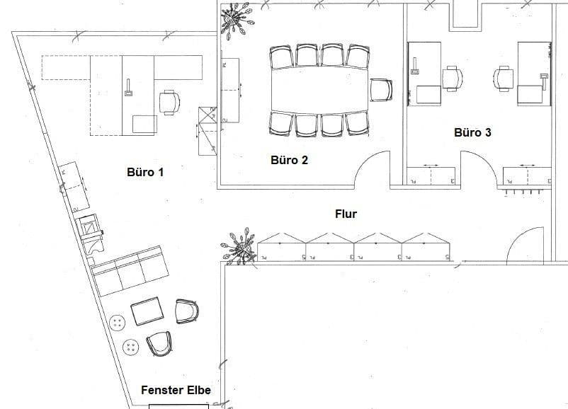 Pronájem kanceláře 101 m², Große Elbstraße 42, Hamburg, Hamburg Pronájem kanceláře 101 m², Große Elbstraße 42, Hamburg, Hamburg