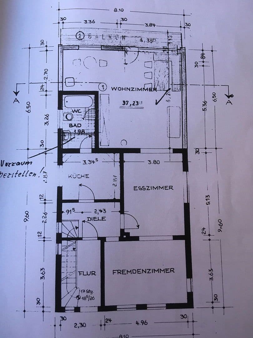 Pronájem bytu 3+1 102 m², Kiel, Šlesvicko-Holštýnsko Pronájem bytu 3+1 102 m², Kiel, Šlesvicko-Holštýnsko