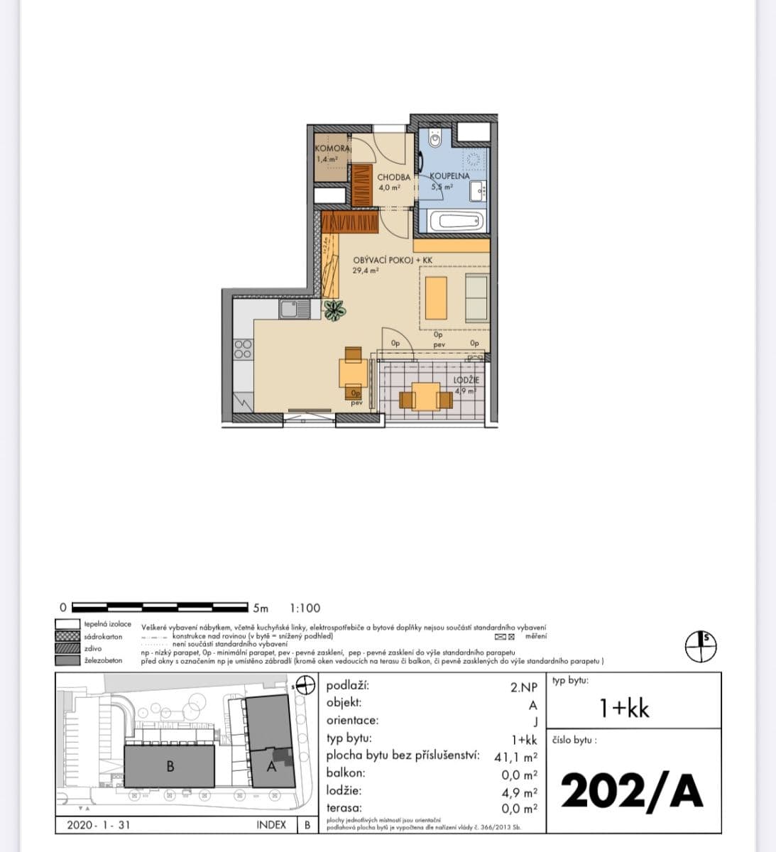 Pronájem bytu 1+kk 46 m², Poděbradská, Praha, Praha Pronájem bytu 1+kk 46 m², Poděbradská, Praha, Praha