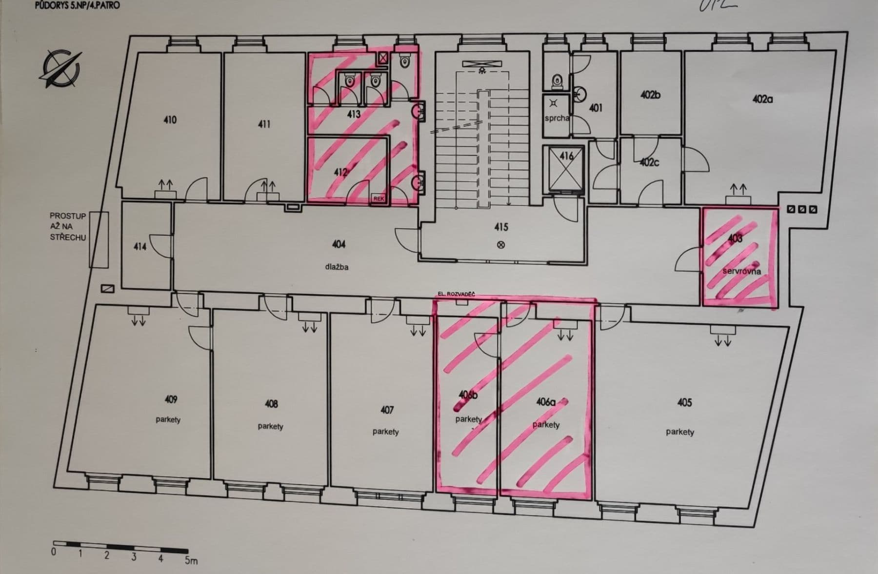 Pronájem kanceláře 49 m², Opletalova, Praha, Praha Pronájem kanceláře 49 m², Opletalova, Praha, Praha