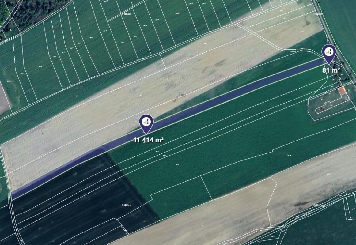 Prodej pozemku 11.495 m², Hřebečníky, Středočeský kraj Prodej pozemku 11.495 m², Hřebečníky, Středočeský kraj