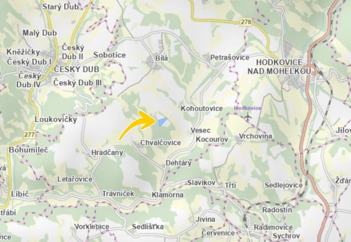 Prodej pozemku 27.165 m², Bílá, Liberecký kraj Prodej pozemku 27.165 m², Bílá, Liberecký kraj