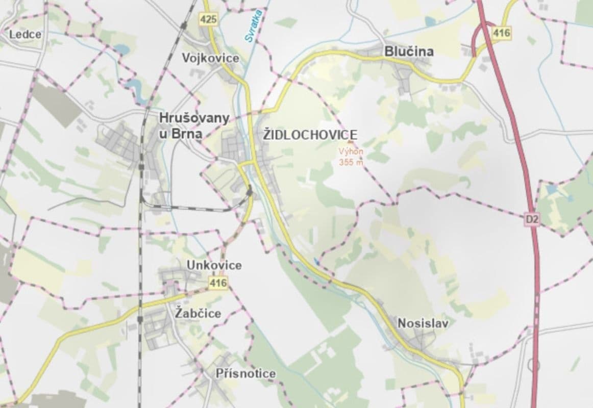 Prodej pozemku 4.425 m², Židlochovice, Jihomoravský kraj Prodej pozemku 4.425 m², Židlochovice, Jihomoravský kraj