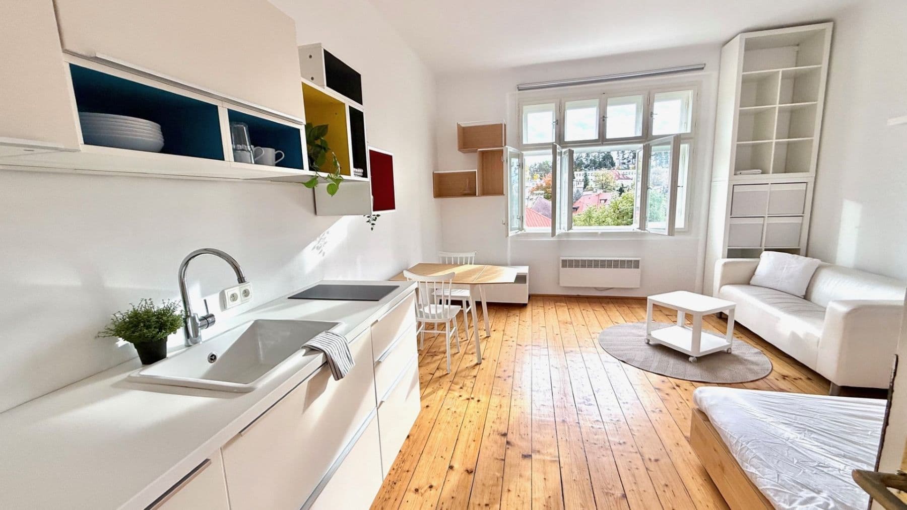 Pronájem bytu 1+kk 27 m², Gabčíkova, Praha, Praha Pronájem bytu 1+kk 27 m², Gabčíkova, Praha, Praha