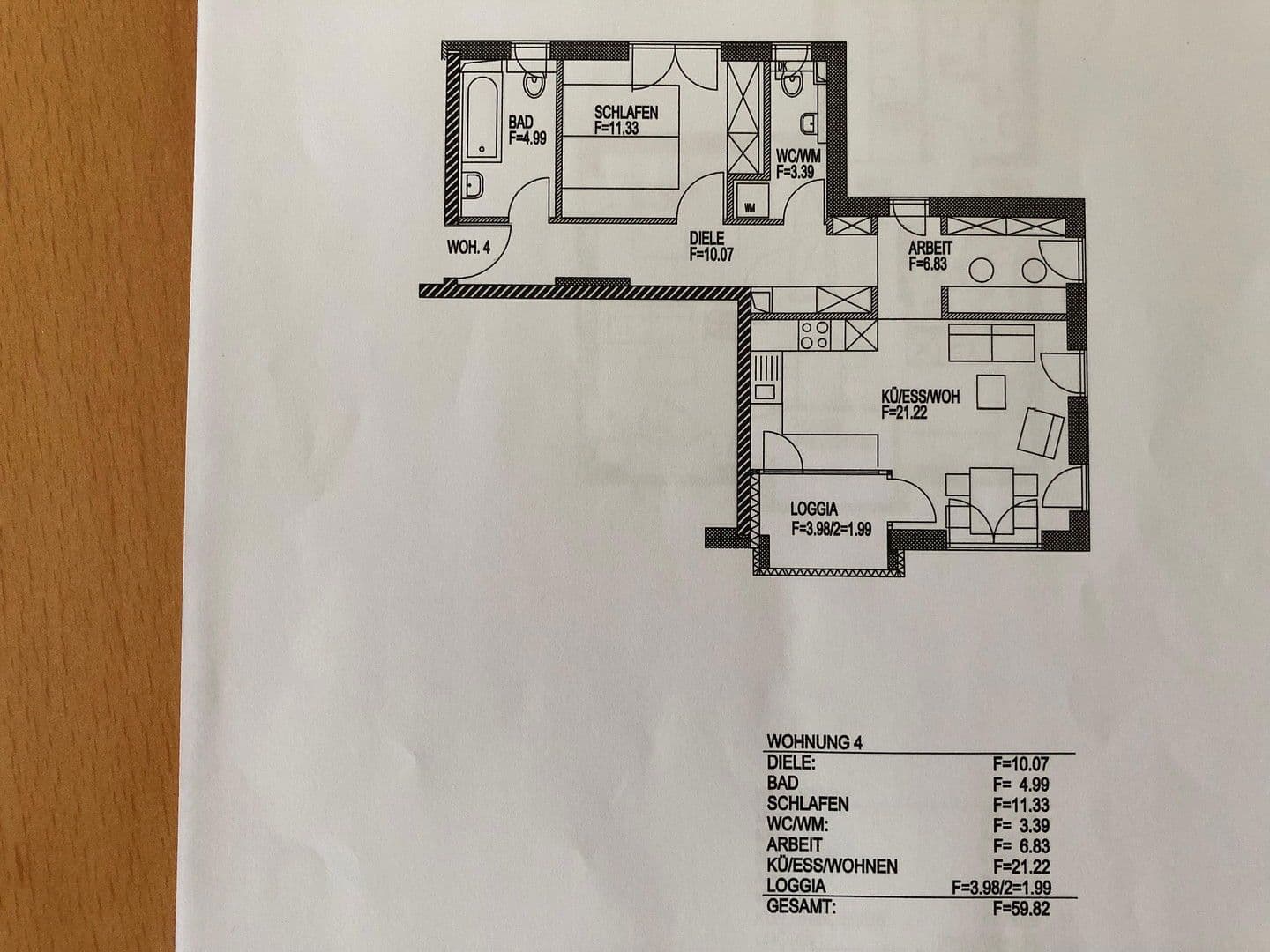 Pronájem bytu 2+1 60 m², Münchner Str. 74 b, Unterhaching, Bavorsko Pronájem bytu 2+1 60 m², Münchner Str. 74 b, Unterhaching, Bavorsko