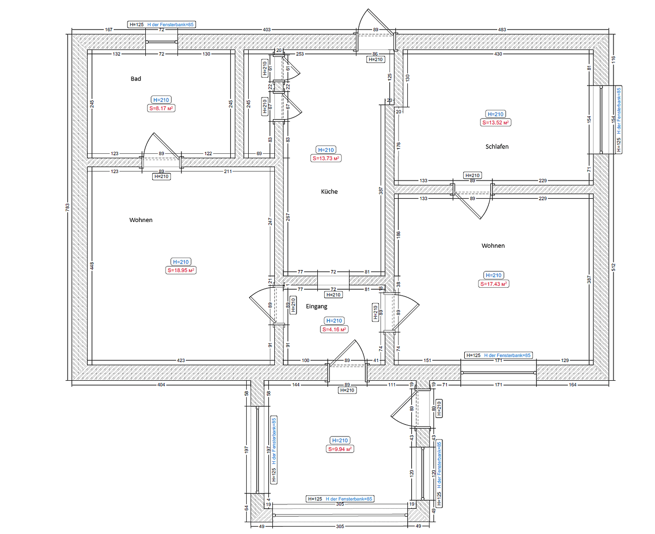 Prodej domu 95 m², pozemek 992 m², Mühlenbecker Land, Braniborsko Prodej domu 95 m², pozemek 992 m², Mühlenbecker Land, Braniborsko