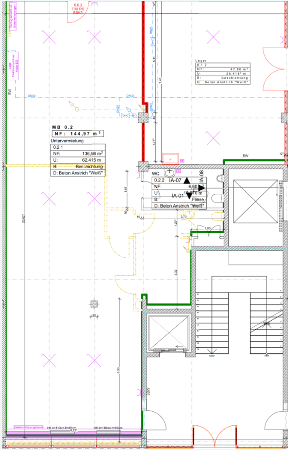 Pronájem nebytového prostoru 145 m², Hamburg, Hamburg Pronájem nebytového prostoru 145 m², Hamburg, Hamburg
