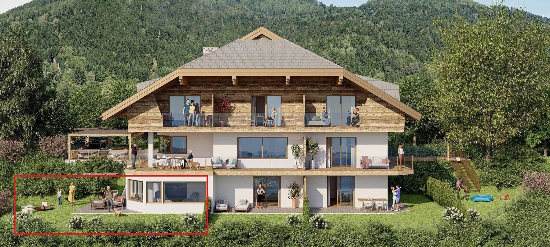 Prodej bytu 2+1 60 m², Millstatt am See, Korutany Prodej bytu 2+1 60 m², Millstatt am See, Korutany
