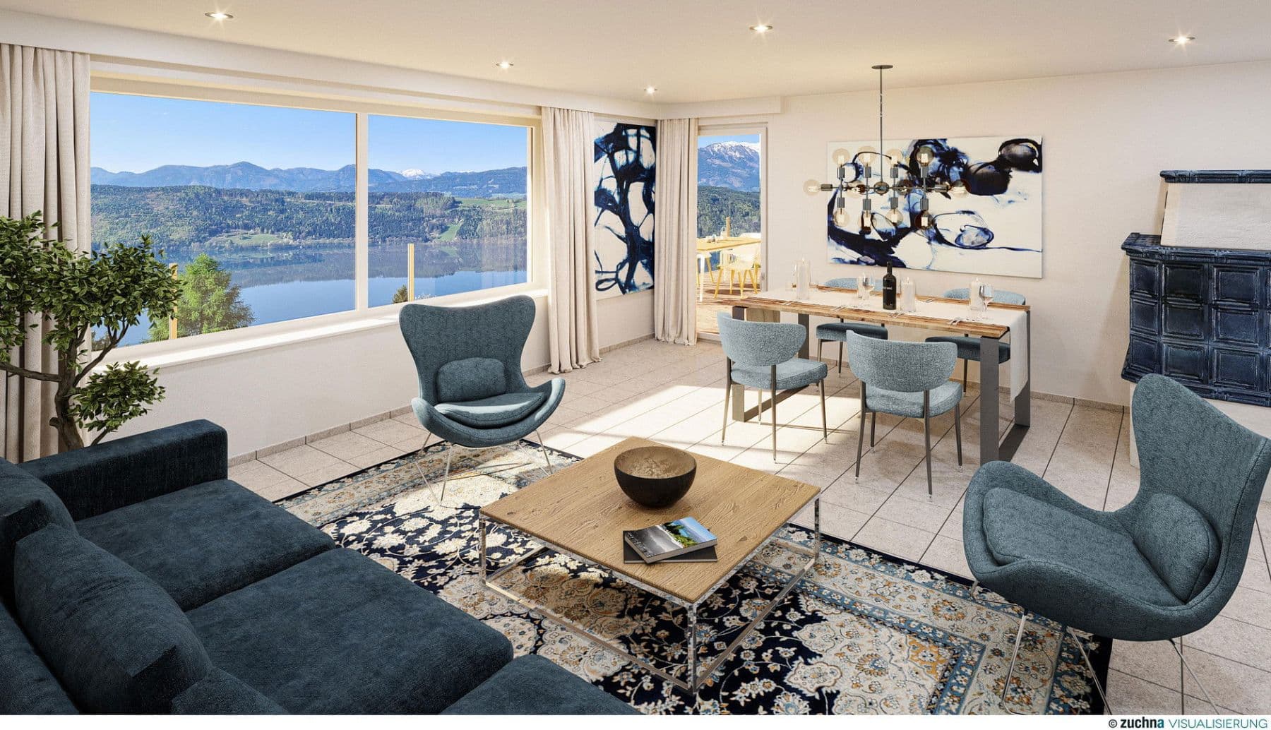 Prodej bytu 2+1 60 m², Millstatt am See, Korutany Prodej bytu 2+1 60 m², Millstatt am See, Korutany