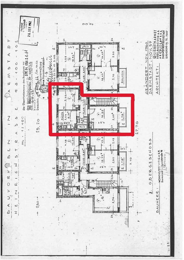 Prodej bytu 2+1 46 m², Heinrichstrasse 100, Darmstadt, Hessen Prodej bytu 2+1 46 m², Heinrichstrasse 100, Darmstadt, Hessen