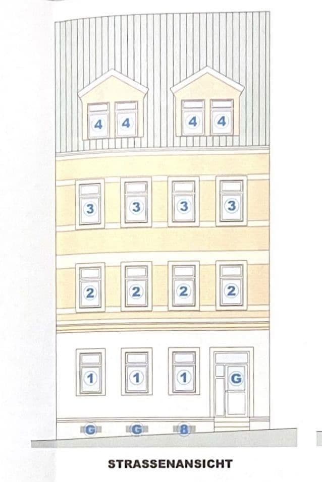 Prodej domu 303 m², Buchstrasse 21, Freiberg, Sasko Prodej domu 303 m², Buchstrasse 21, Freiberg, Sasko