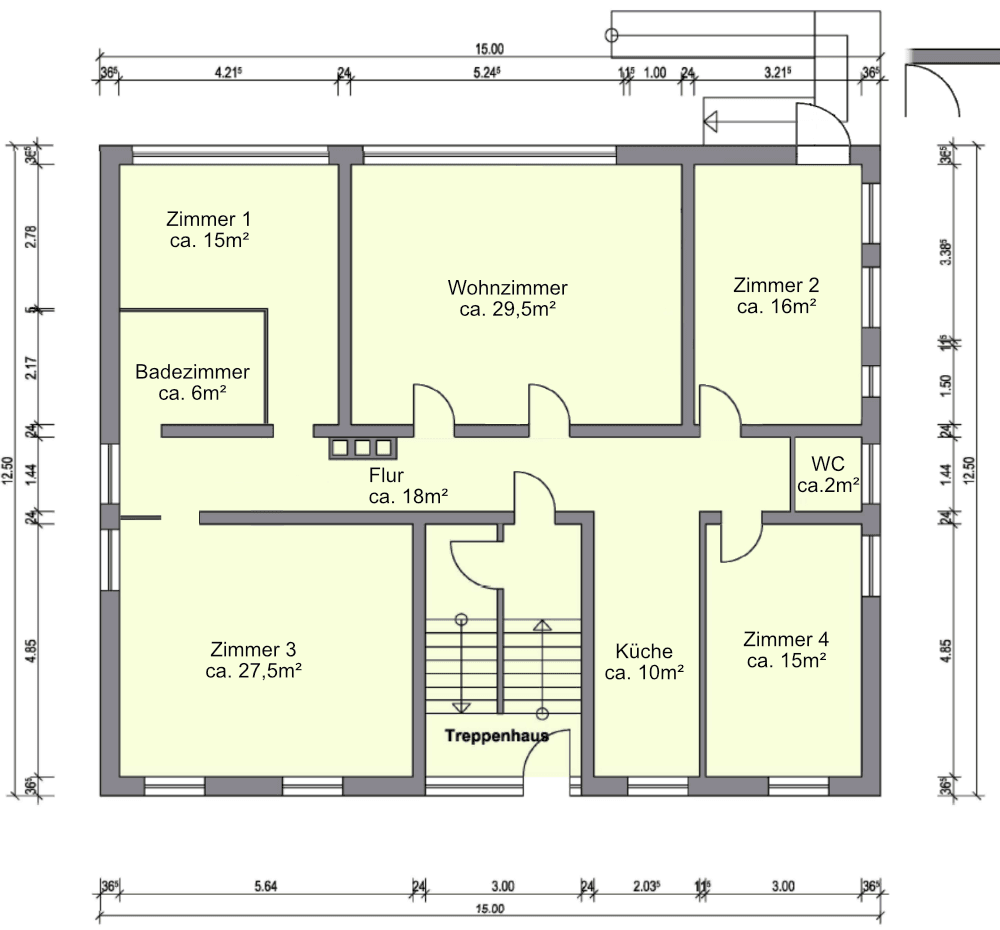 Pronájem bytu 4+1 139 m², Gartenstraße 15, Bad Segeberg, Šlesvicko-Holštýnsko Pronájem bytu 4+1 139 m², Gartenstraße 15, Bad Segeberg, Šlesvicko-Holštýnsko