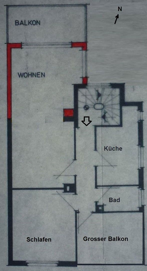 Pronájem bytu 2+1 70 m², Kelsterbach, Hessen Pronájem bytu 2+1 70 m², Kelsterbach, Hessen